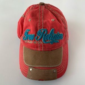 True Religion OS Hat Cap Lightly Used Fast Shipper